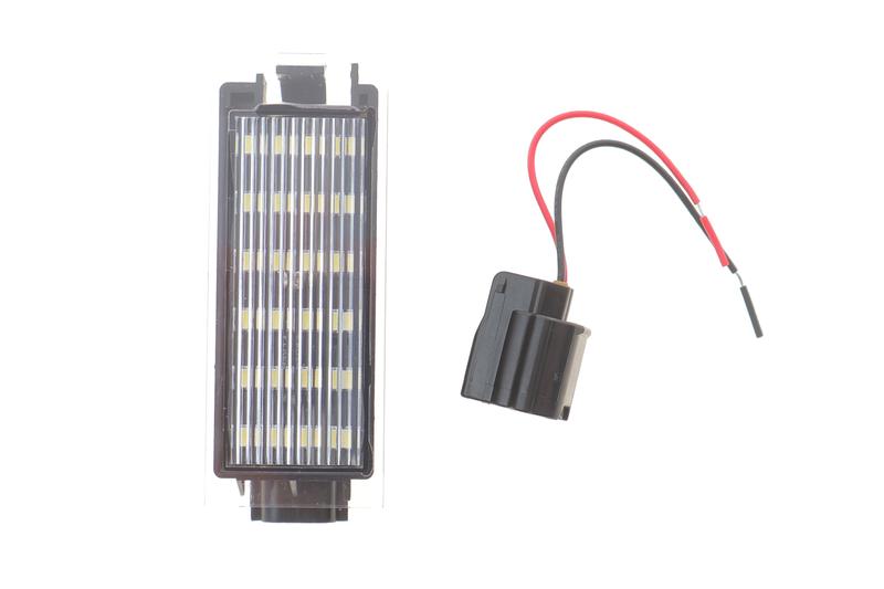 License plate lamp
